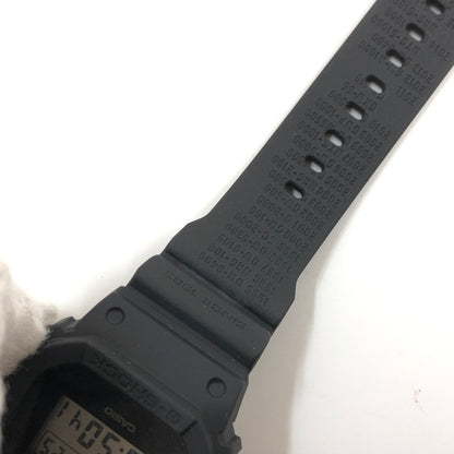 【中古美品】【メンズ】 G-SHOCK ジーショック 40TH ANNIVERSARY REMASTER BLACK DWE-5657RE-1JR 40周年記念 リマスターブラック デジタル 腕時計 196-251025-hn-05-fur カラー：ブラック 万代Net店