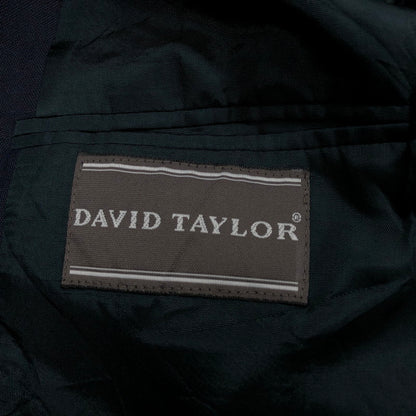 【中古品】【メンズ】 DAVID TAYLOR デヴィッドテイラー テーラードジャケット アウター 146-250716-hn-05-fur サイズ：40 L カラー：ネイビー 万代Net店
