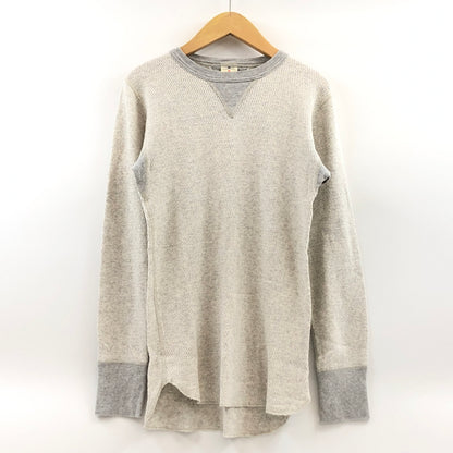 【中古品】【メンズ】 TWO MOON トゥームーン THERMAL LS SHIRT サーマル 長袖Ｔシャツ トップス 145-260910-hn-10-fur サイズ：40 カラー：グレー 万代Net店