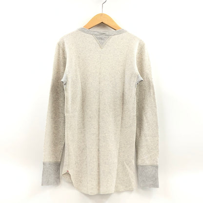 【中古品】【メンズ】 TWO MOON トゥームーン THERMAL LS SHIRT サーマル 長袖Ｔシャツ トップス 145-260910-hn-10-fur サイズ：40 カラー：グレー 万代Net店
