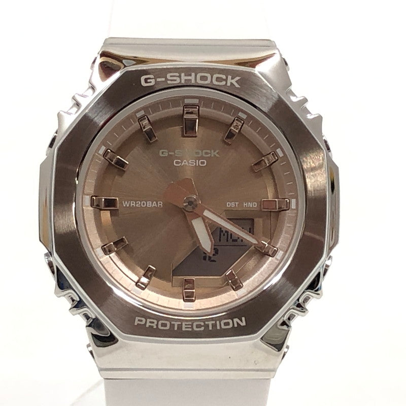 【中古美品】【レディース】 GM-S2110-7A9JF アナログデジタル 腕時計 196-260112-hn-01-fur カラー：ホワイト/ベージュ系 万代Net店