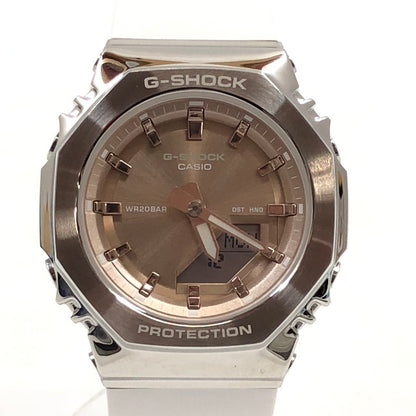 【中古美品】【レディース】 GM-S2110-7A9JF アナログデジタル 腕時計 196-260112-hn-01-fur カラー：ホワイト/ベージュ系 万代Net店