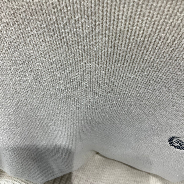 【現状渡し品】【メンズ】 CHAPS L S ニット 147-260322-SS-02-iwa サイズ：M カラー：アイボリー 万代Net店