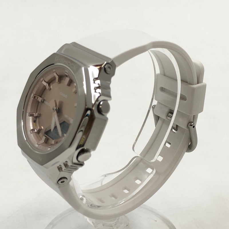 【中古美品】【レディース】 GM-S2110-7A9JF アナログデジタル 腕時計 196-260112-hn-01-fur カラー：ホワイト/ベージュ系 万代Net店
