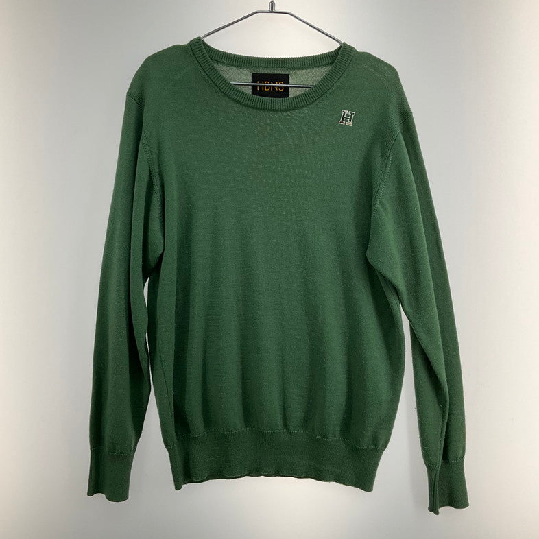 【中古品】【メンズ】 HBNS ニット 140-260322-SS-03-iwa サイズ：M カラー：グリーン 万代Net店