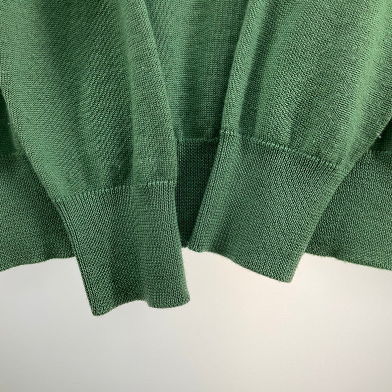 【中古品】【メンズ】 HBNS ニット 140-260322-SS-03-iwa サイズ：M カラー：グリーン 万代Net店