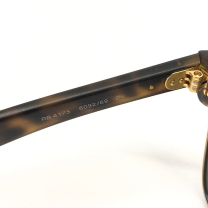 【中古品】【メンズ】 RayｰBan レイバン CLUBMASTER OVERSIZED RB4175 クラブマスター オーバーサイズド サングラス アイウェア アクセサリー 203-260804-kk-33-hon サイズ：表記無し カラー：ブラウン 万代Net店