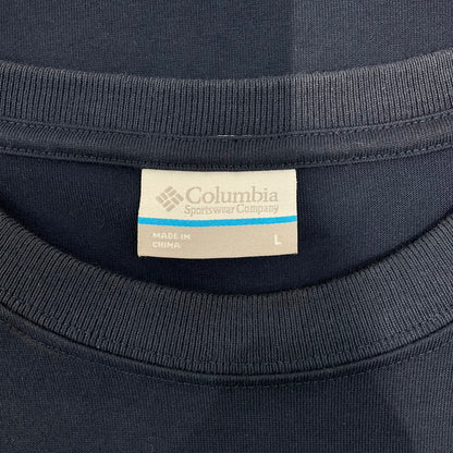 【中古品】【メンズ】 Columbia コロンビア 122 PM1811 ヤハラ フォレスト ショートスリーブ Tシャツ 144-260322-SS-04-iwa サイズ：L カラー：ネイビー 万代Net店