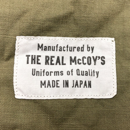 【現状渡し品】【メンズ】 THE REAL MCCOYS ザリアルマッコイズ NAVAL CLOTHING FACTORY LS SHIRT ネイバル クロージング ファクトリー 長袖シャツ カジュアルシャツ トップス 145-260910-hn-11-fur サイズ：15 カラー：オリーブ系 万代Net店