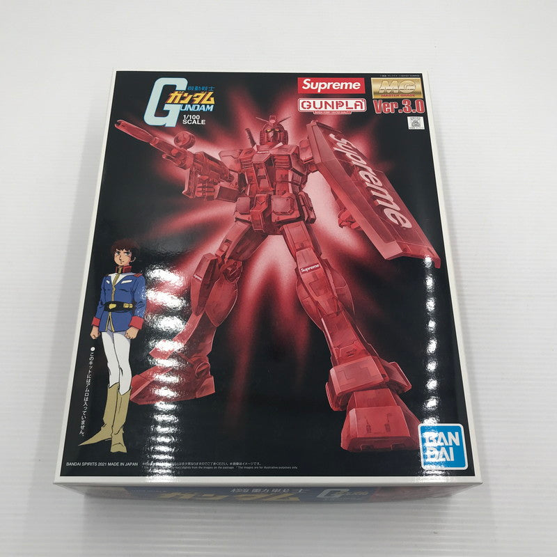 【中古美品】 バンダイ Supreme MG 1/100 RX-78-2 GUNDAM Ver.3.0 "Red" シュプリーム ガンダム 開封未使用 未組立 箱ゆがみあり 058-260910-ti-04-tag 万代Net店