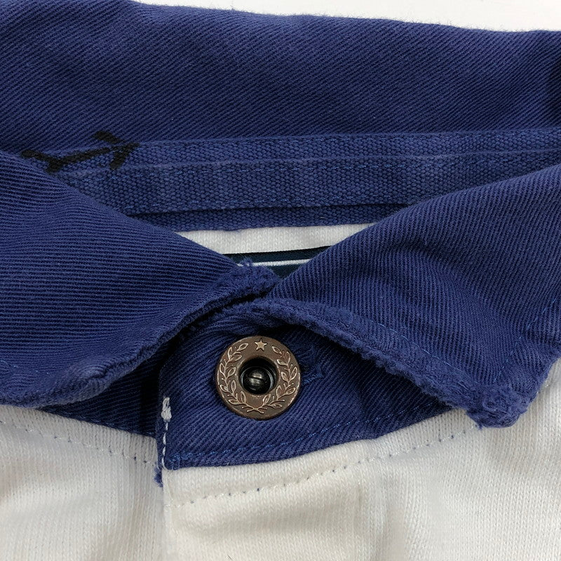 【ジャンク品】【メンズ】 Polo by Ralph Lauren ポロバイラルフローレン ラガーシャツ 半袖 トップス 145-260112-hn-02-fur サイズ：L カラー：マルチカラー 万代Net店