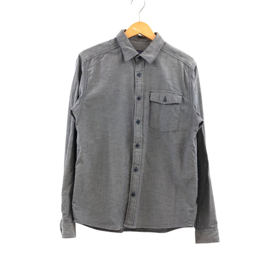 【中古品】【メンズ】 patagonia パタゴニア FJORD FLANNEL SHIRT 54020 フィヨルド フランネルシャツ カジュアルシャツ 長袖 トップス 144-260112-hn-03-fur サイズ：S カラー：グレー系 万代Net店