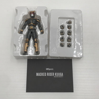 【中古品】 S.H.F 真骨彫製法 仮面ライダークウガ アメイジングマイティ 042-260514-ti-02-tagh 万代Net店