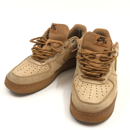 【現状渡し品】【メンズ】 NIKE ナイキ AIR FORCE 1 LOW '07 WB "FLAX/WHEAT" CJ9179-200 エアフォース1 ロー '07 WB フラックス/ウィート スニーカー シューズ 靴 160-260624-hn-01-fur サイズ：26.5cm US8.5 カラー：ベージュ系 万代Net店