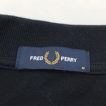 【中古品】【メンズ】 FRED PERRY フレッドペリー LS POLO SHIRT M3636 長袖 ポロシャツ トップス 141-260912-hn-02-fur サイズ：M カラー：ブラック 万代Net店