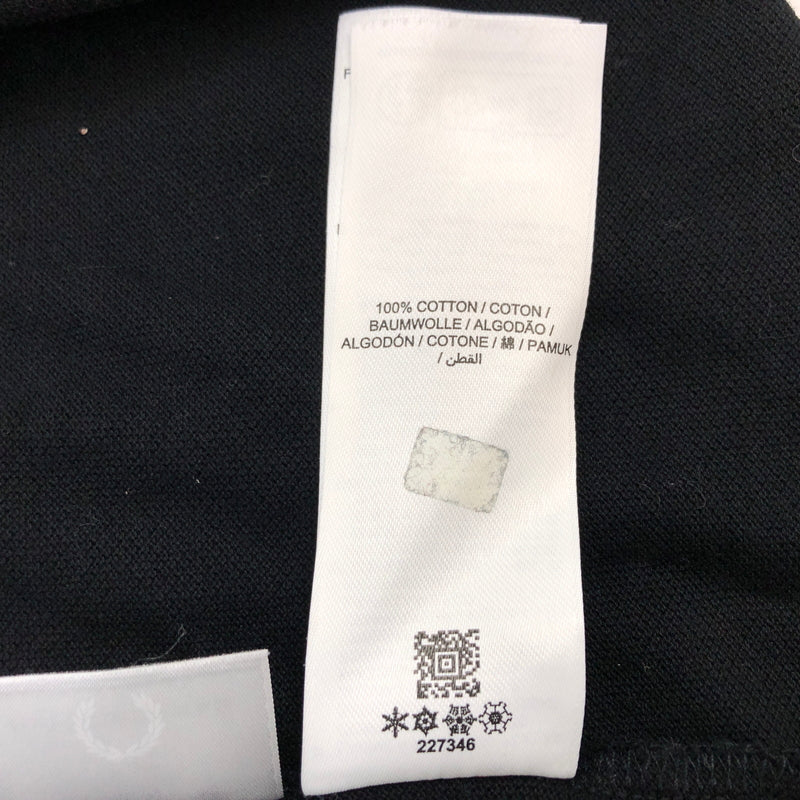 【中古品】【メンズ】 FRED PERRY フレッドペリー LS POLO SHIRT M3636 長袖 ポロシャツ トップス 141-260912-hn-02-fur サイズ：M カラー：ブラック 万代Net店