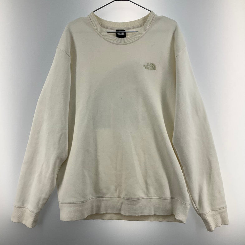 【中古品】【メンズ】 THE NORTH FACE ザ・ノースフェイス NF0AQV3 スウェット 147-260322-SS-08-iwa サイズ：L カラー：アイボリー 万代Net店