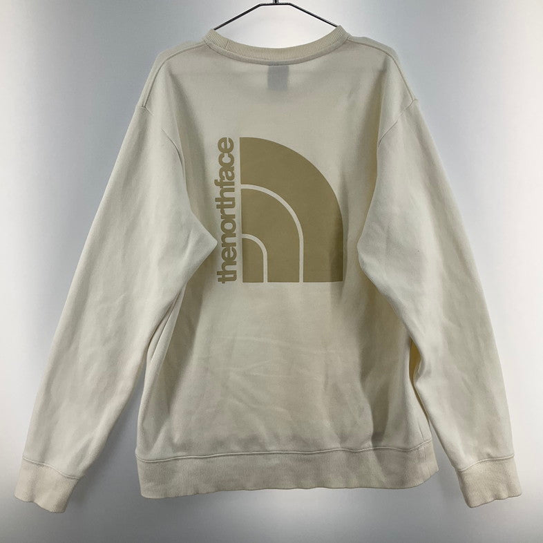 【中古品】【メンズ】 THE NORTH FACE ザ・ノースフェイス NF0AQV3 スウェット 147-260322-SS-08-iwa サイズ：L カラー：アイボリー 万代Net店