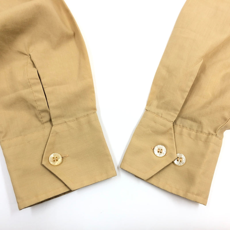 【中古品】【メンズ】 KMART ケーマート 70-80S LS SHIRT 韓国製 長袖シャツ カジュアルシャツ トップス 146-260912-hn-03-fur サイズ：不明 カラー：ベージュ 万代Net店