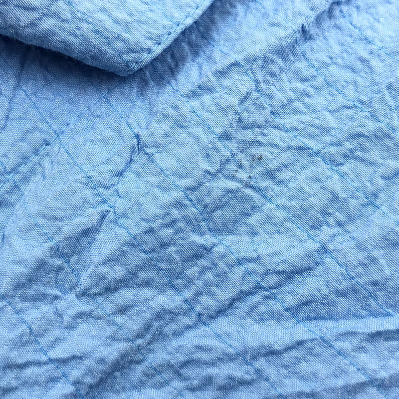 【中古品】【メンズ】 WHITE STAG ホワイトスタッグ WASHER SHIRT ワッシャー シャツ 七分袖 トップス 146-260912-hn-04-fur サイズ：L カラー：ライトブルー 万代Net店