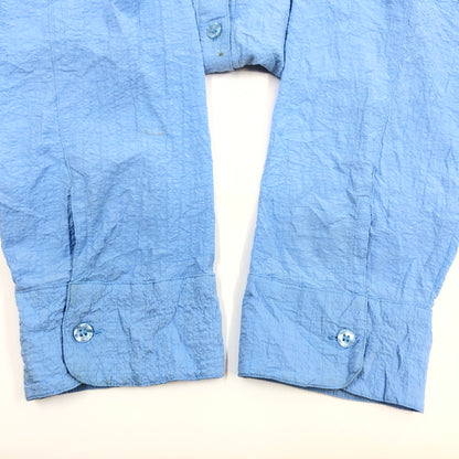 【中古品】【メンズ】 WHITE STAG ホワイトスタッグ WASHER SHIRT ワッシャー シャツ 七分袖 トップス 146-260912-hn-04-fur サイズ：L カラー：ライトブルー 万代Net店