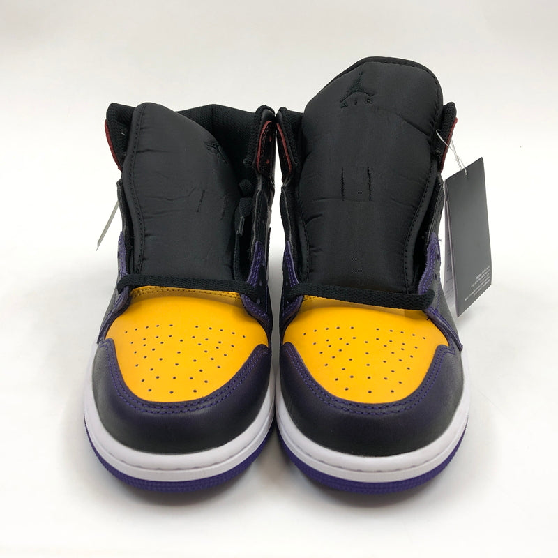 【中古美品】【メンズ】 NIKE ナイキ AIR JORDAN 1 MID “LA TO CHICAGO” IQ9383-611 エアジョーダン1 ミッド LA トゥ シカゴ スニーカー シューズ 靴 160-260624-hn-03-fur サイズ：27.0cm US9 カラー：ブラック/ホワイト/イエロー 万代Net店