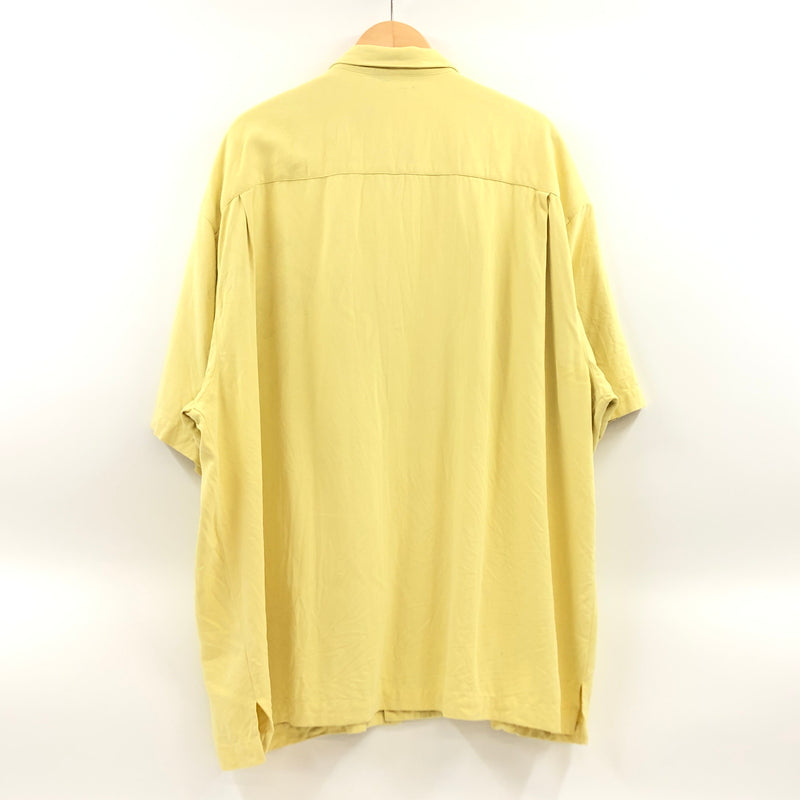 【中古品】【メンズ】 TOMMY BAHAMA トミーバハマ SILK SS SHIRT シルク 半袖シャツ カジュアルシャツ トップス 146-260912-hn-05-fur サイズ：XXL カラー：イエロー 万代Net店
