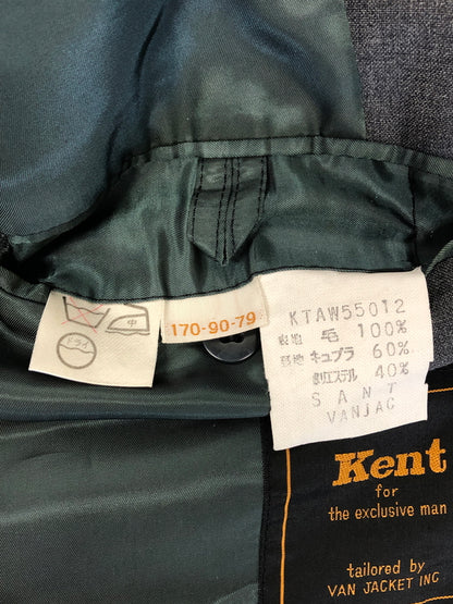 【中古品】【メンズ】 KENT ケント テーラードジャケット セットアップ ライトアウター 147-260818-AS-4-hon サイズ：170-90-79 カラー：グレー 万代Net店