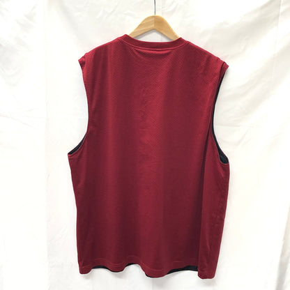 【中古品】【メンズ】 STARTER スターター REVERSIBLE CENTER LOGO TANK TOP リバーシブル センターロゴ タンクトップ トップス 146-260624-hn-04-fur サイズ：不明 カラー：レッド/ブラック 万代Net店