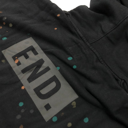 【中古品】【メンズ】 END エンド GRAPHIC HOODY グラフィック フーディー パーカー トップス 長袖 145-240621-ma-7-tei サイズ：XL カラー：ブラック 万代Net店