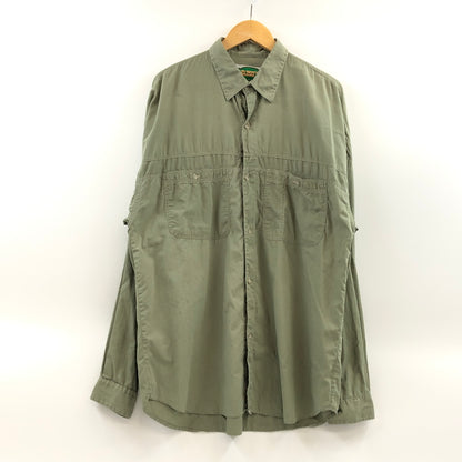 【中古品】【メンズ】 CLOUD'S クラウズ LS WORK SHIRT 長袖ワークシャツ トップス 146-260912-hn-07-fur サイズ：XL カラー：オリーブ系 万代Net店