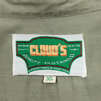 【中古品】【メンズ】 CLOUD'S クラウズ LS WORK SHIRT 長袖ワークシャツ トップス 146-260912-hn-07-fur サイズ：XL カラー：オリーブ系 万代Net店