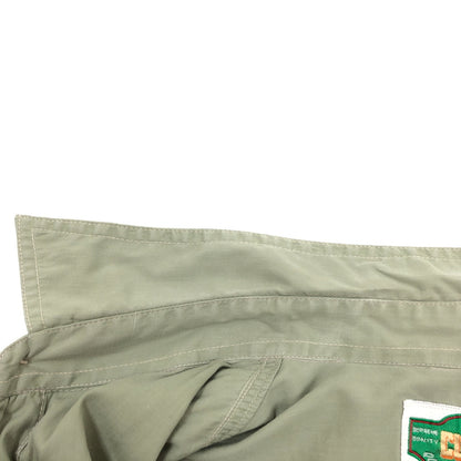 【中古品】【メンズ】 CLOUD'S クラウズ LS WORK SHIRT 長袖ワークシャツ トップス 146-260912-hn-07-fur サイズ：XL カラー：オリーブ系 万代Net店