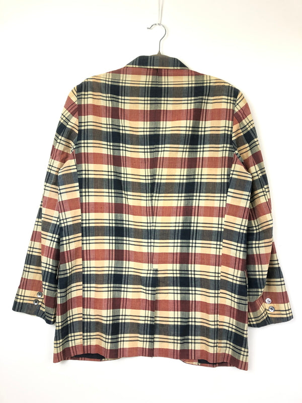 【現状渡し品】【メンズ】 USED 60’S テーラードジャケット ヴィンテージ ライトアウター 145-260818-AS-5-hon サイズ：下記参照 カラー：ベージュ/ネイビー/レッド 万代Net店