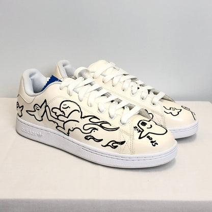 【中古品】【メンズ】 Mark Gonzales マークゴンザレス adidas 466443 STAN SMITH SKATE Mark Gonzaeles x Stan Smith Skate 'Ghost' 161-240531-wy-8-tom サイズ：28.5cm カラー：ホワイト 万代Net店