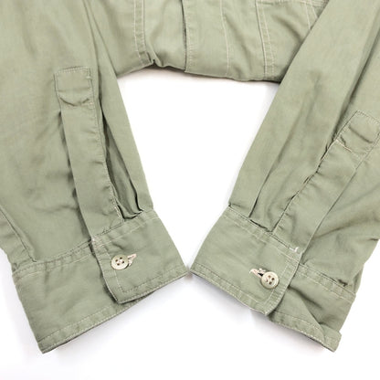 【中古品】【メンズ】 CLOUD'S クラウズ LS WORK SHIRT 長袖ワークシャツ トップス 146-260912-hn-07-fur サイズ：XL カラー：オリーブ系 万代Net店