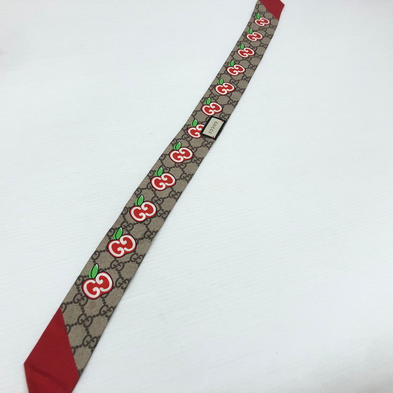 【中古品】GUCCI グッチ 627485 3G001 SILK NECK BOW シルク ネックボウ スカーフ 183-231102-183-231102-ma-10-tei-tei カラー：総柄 万代Net店