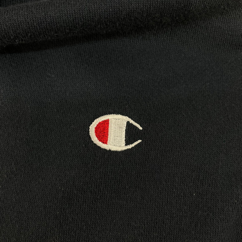 【現状渡し品】【メンズ】 Champion チャンピオン パーカー 142-260322-SS-12-iwa サイズ：M カラー：ブラック 万代Net店
