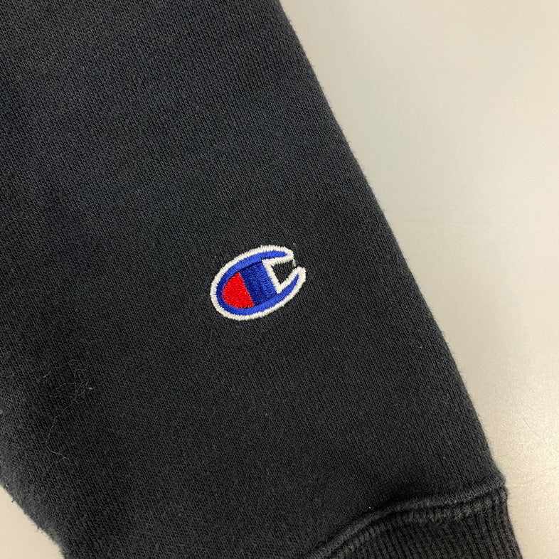 【現状渡し品】【メンズ】 Champion チャンピオン パーカー 142-260322-SS-12-iwa サイズ：M カラー：ブラック 万代Net店