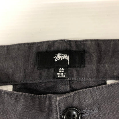 【中古品】【メンズ】 STUSSY ステューシー STUSSY 116586 2024 RIPSTOP SURPLUS CARGO カーゴ パンツ ボトムス 153-240902-rk-09-fuz サイズ：28 カラー：グレー 万代Net店