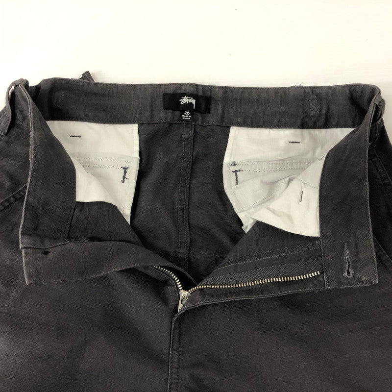 【中古品】【メンズ】 STUSSY ステューシー STUSSY 116586 2024 RIPSTOP SURPLUS CARGO カーゴ パンツ ボトムス 153-240902-rk-09-fuz サイズ：28 カラー：グレー 万代Net店