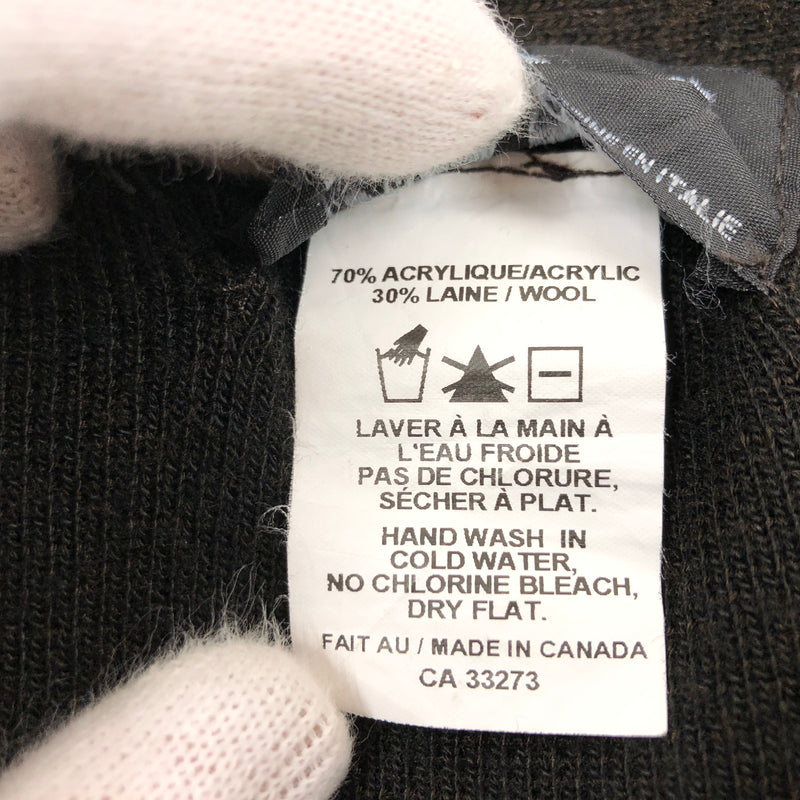 【中古品】【メンズ】 GRAN SASSO グランサッソ SWITCHING DESIGN CARDIGAN スイッチング デザイン カーディガン ニット トップス 146-260913-hn-01-fur サイズ：L カラー：ブラウン 万代Net店