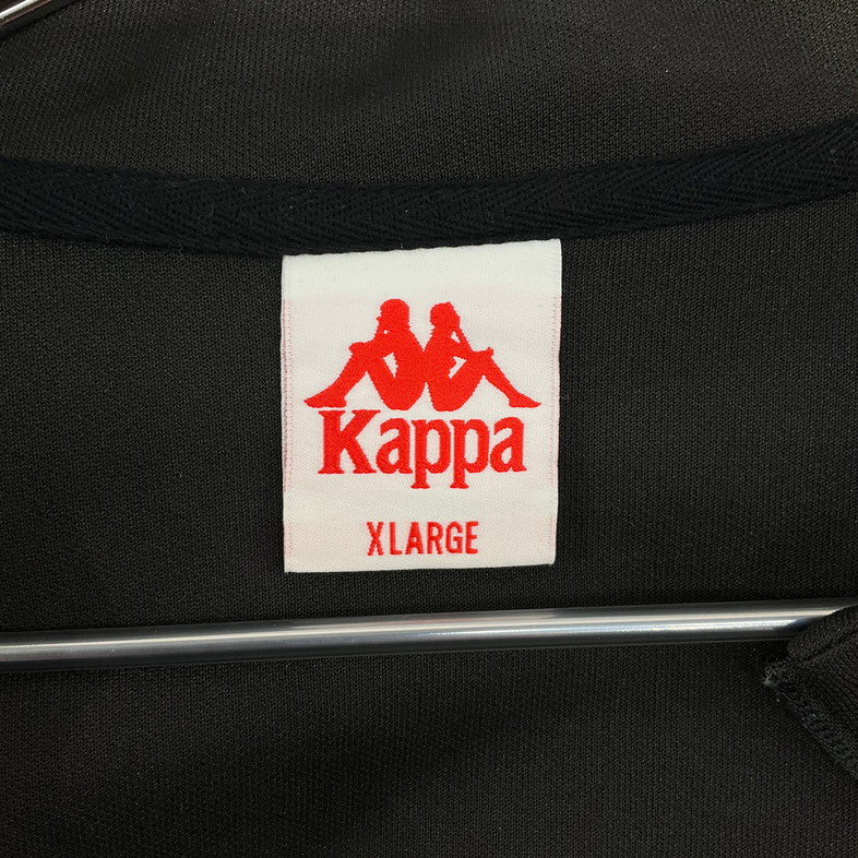 【中古品】【メンズ】 Kappa カッパ ジャージ 147-260324-SS-01-iwa サイズ：XL カラー：ブラック 万代Net店
