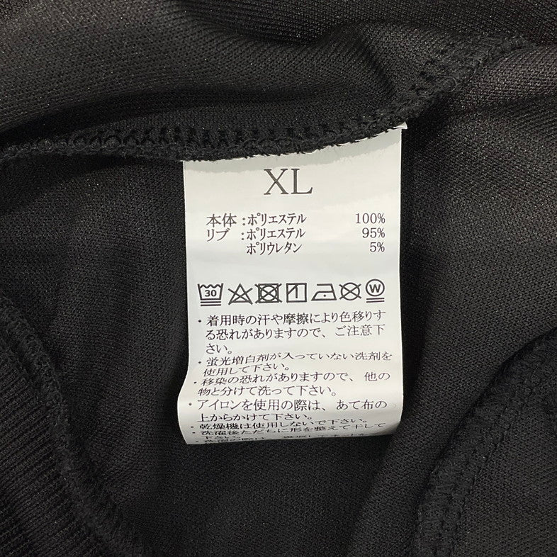 【中古品】【メンズ】 Kappa カッパ ジャージ 147-260324-SS-01-iwa サイズ：XL カラー：ブラック 万代Net店