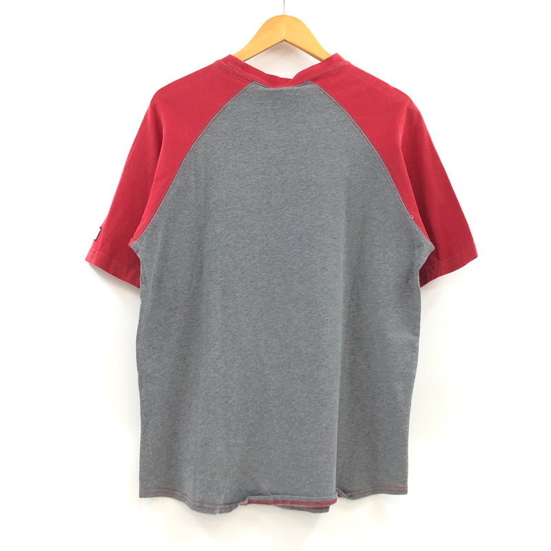 【中古品】【メンズ】 WALT DISNEY WORLD ウォルトディズニーワールド RAGLAN S/S TEE マレーシア製 半袖Tシャツ トップス 146-260624-hn-09-fur サイズ：L カラー：レッド/グレー 万代Net店