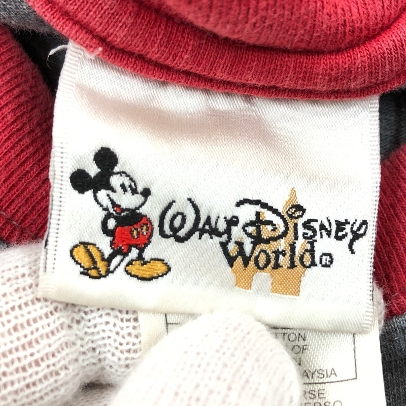 【中古品】【メンズ】 WALT DISNEY WORLD ウォルトディズニーワールド RAGLAN S/S TEE マレーシア製 半袖Tシャツ トップス 146-260624-hn-09-fur サイズ：L カラー：レッド/グレー 万代Net店