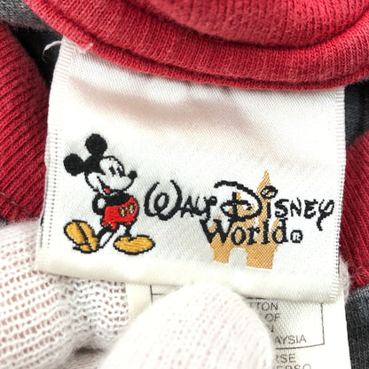 【中古品】【メンズ】 WALT DISNEY WORLD ウォルトディズニーワールド RAGLAN S/S TEE マレーシア製 半袖Tシャツ トップス 146-260624-hn-09-fur サイズ：L カラー：レッド/グレー 万代Net店