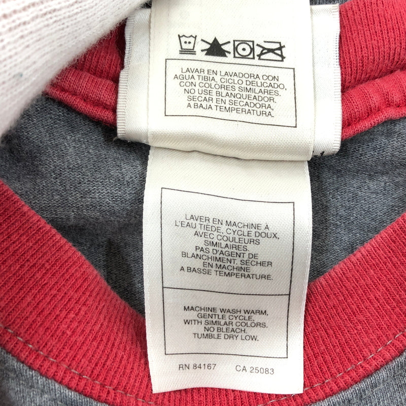 【中古品】【メンズ】 WALT DISNEY WORLD ウォルトディズニーワールド RAGLAN S/S TEE マレーシア製 半袖Tシャツ トップス 146-260624-hn-09-fur サイズ：L カラー：レッド/グレー 万代Net店