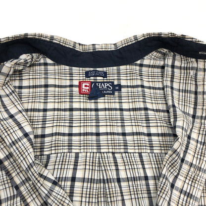 【現状渡し品】【メンズ】 CHAPS RALPH LAUREN チャップス ラルフローレン 半袖チェックシャツ カジュアルシャツ トップス 146-251026-hn-06-fur サイズ：M カラー：マルチカラー 万代Net店