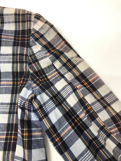 【中古品】【メンズ】 USED チェックテーラードジャケット ライトアウター ヴィンテージ 145-260818-AS-8-hon サイズ：下記参照 カラー：ネイビー計 万代Net店